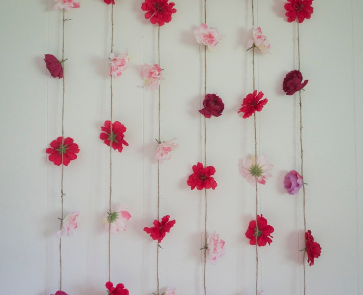 flowers wall